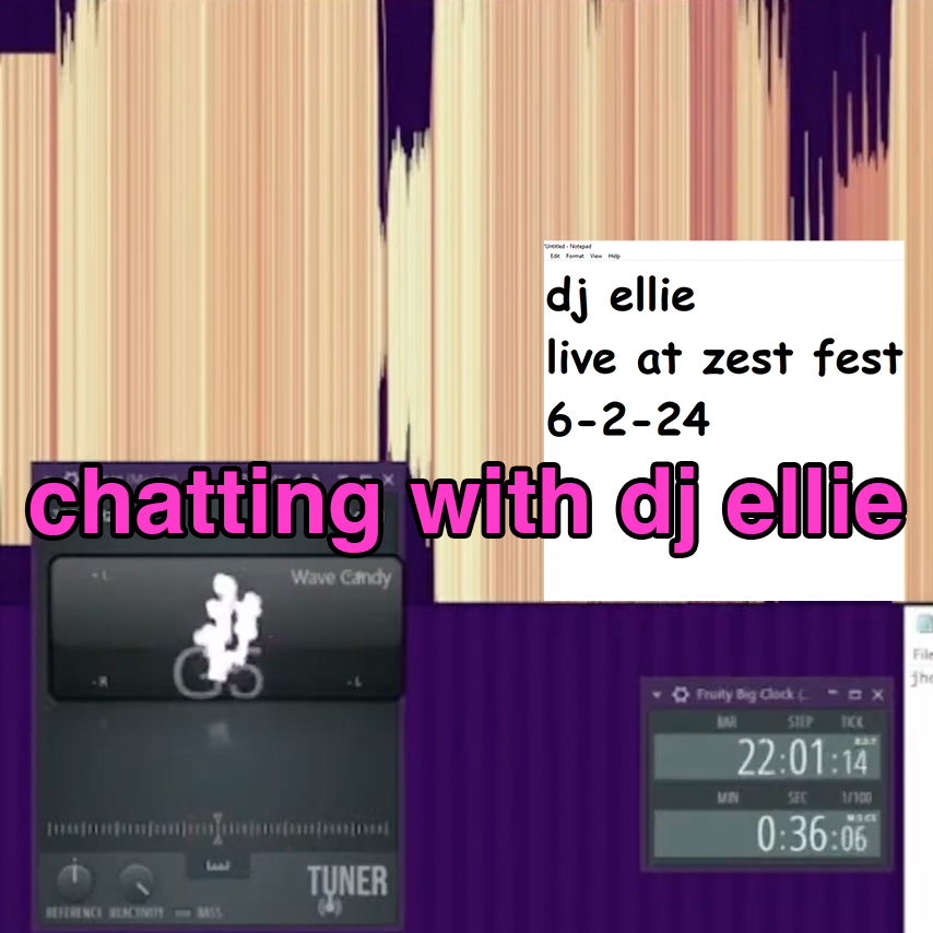 a post-Zest Fest chat with dj ellie