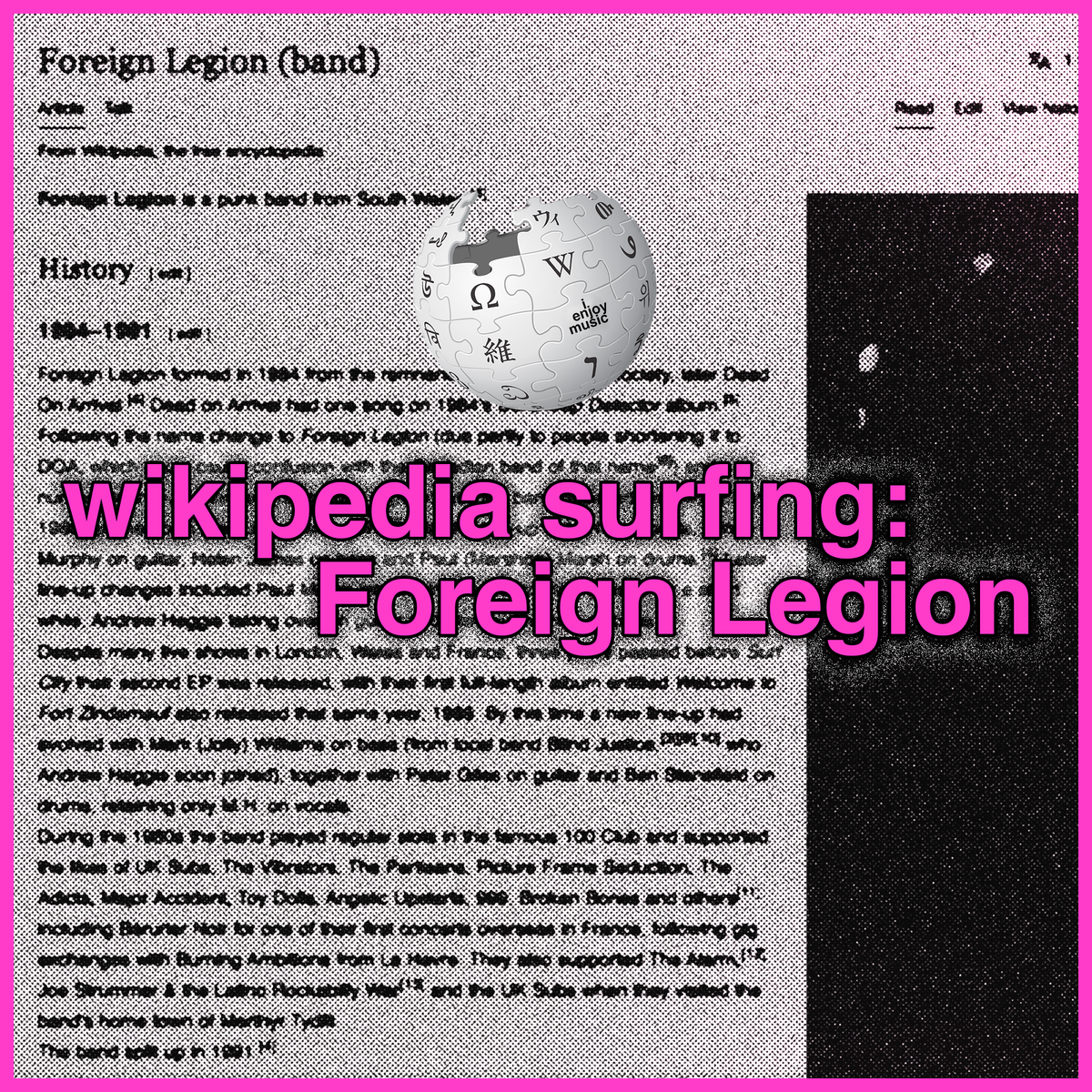 wikipedia surfing: Foreign Legion