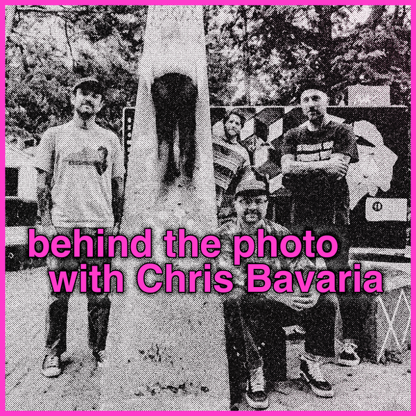 behind the promo photo with Chris Bavaria